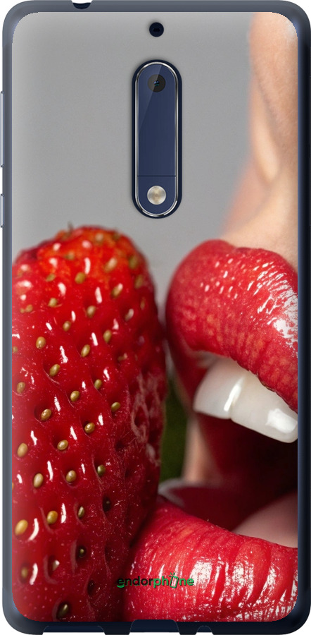 Силиконовый чехол Наслаждение для Nokia 5 - 6701u-804 изображение 