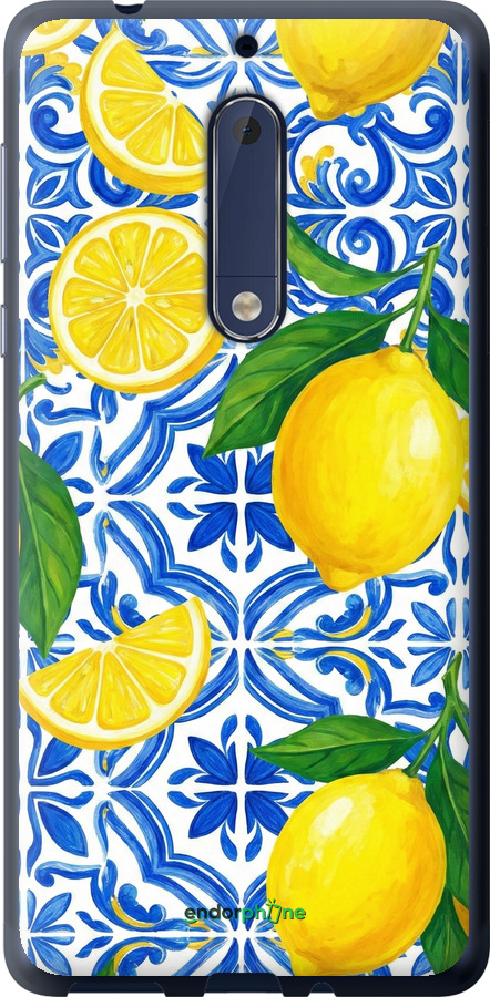 Силиконовый чехол Grocery Girl Italian Summer для Nokia 5 - 6766u-804 изображение 