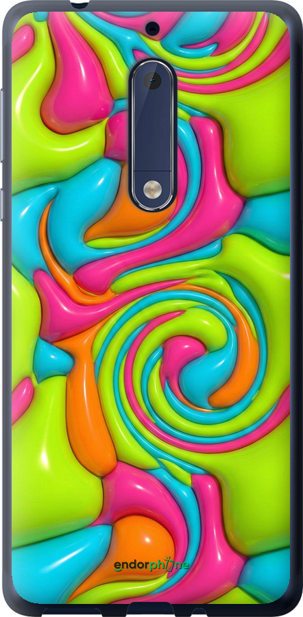 Силіконовий чехол Y2K Jelly Dream для Nokia 5 - 6780u-804 изображение 