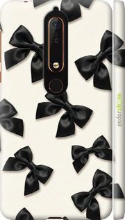 3D пластиковый матовый чехол Dark Coquette для Nokia 6.1 - 6765m-1628 изображение 