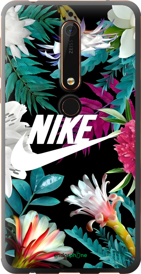 Силіконовий чехол Nike для Nokia 6.1 - 6378u-1628 изображение 