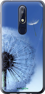 Силіконовий чехол Кульбабка для Nokia 7.1 - 6005u-1593 изображение 