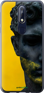 Силіконовий чехол Статуя арт для Nokia 7.1 - 6330u-1593 изображение 