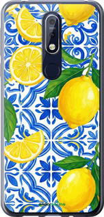 Силіконовий чехол Grocery Girl Italian Summer для Nokia 7.1 - 6766u-1593 изображение 