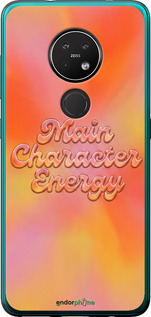 Силиконовый чехол Aura Gradient Main Character Energy Aesthetic Y2K для Nokia 6.2 - 6783u-2018 изображение 