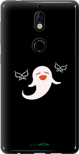 Силиконовый чехол Genshin Impact Ху Тао Искусство духа-призрака для Nokia 7 - 6534u-1367 изображение 