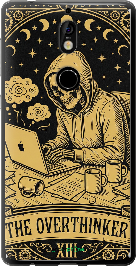 Силиконовый чехол The Overthinker для Nokia 7 - 6774u-1367 изображение 