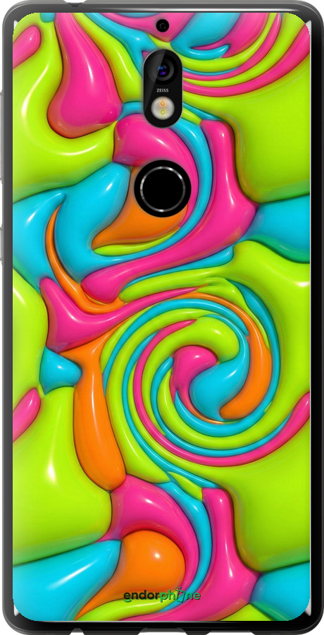 Силиконовый чехол Y2K Jelly Dream для Nokia 7 - 6780u-1367 изображение 