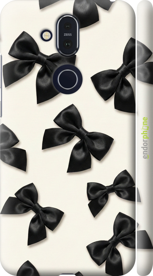 3D пластиковий матовий чехол Dark Coquette для Nokia 8.1 - 6765m-1620 изображение 