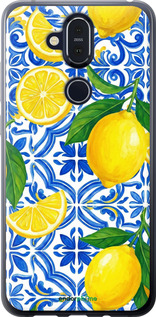 Силіконовий чехол Grocery Girl Italian Summer для Nokia 8.1 - 6766u-1620 изображение 