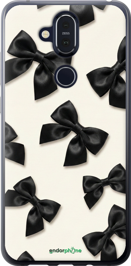 Силіконовий чехол Dark Coquette для Nokia 8.1 - 6765u-1620 изображение 