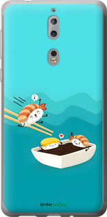 Силиконовый чехол Суши для Nokia 8 - 6354u-1115 изображение 