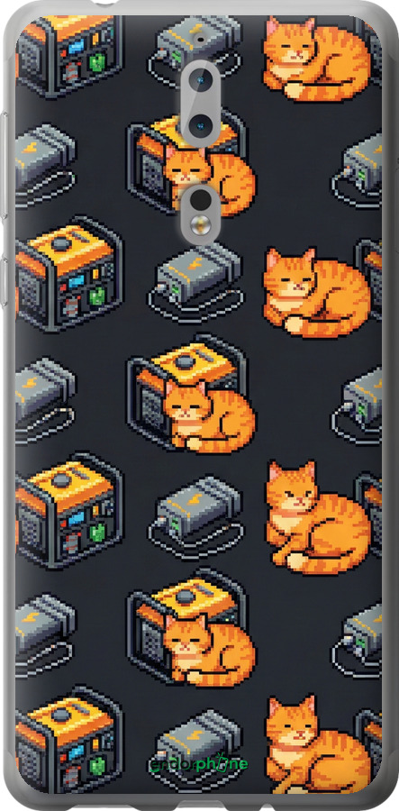 Силіконовий чехол Autonomous Zone для Nokia 8 - 6771u-1115 изображение 