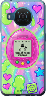 Силиконовый чехол Y2K Aesthetic Retro Pet: Годуй мене кавою для Nokia X20 - 6784u-2532 изображение 