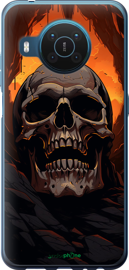 Силіконовий чехол Черв пещері для Nokia X20 - 5959u-2532 изображение 