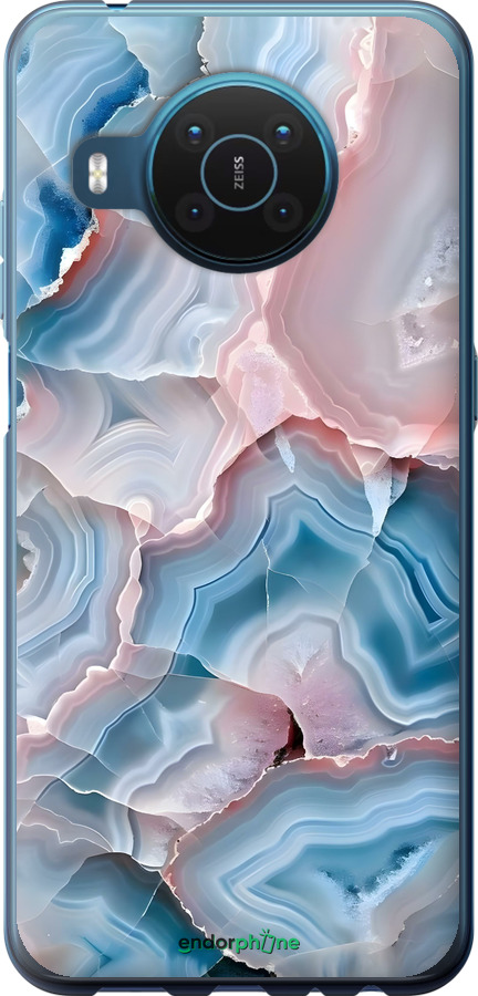 Силіконовий чехол Мрамор для Nokia X20 - 6306u-2532 изображение 