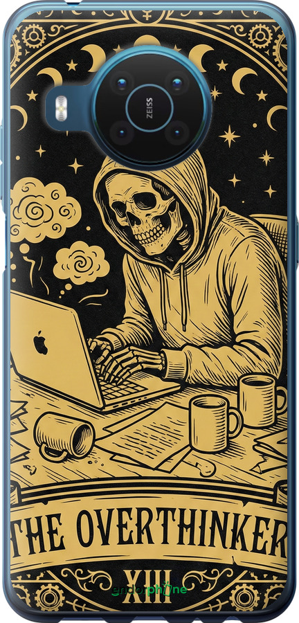 Силиконовый чехол The Overthinker для Nokia X20 - 6774u-2532 изображение 