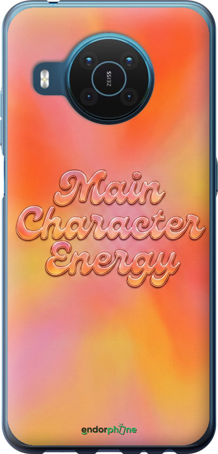 Силиконовый чехол Aura Gradient Main Character Energy Aesthetic Y2K для Nokia X20 - 6783u-2532 изображение 