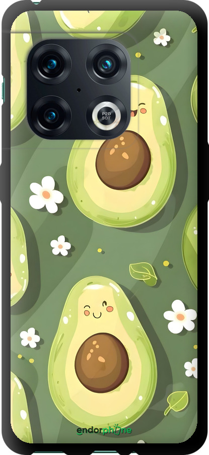 TPU чехол Авокадо для OnePlus 10 Pro - 6380b-2588 изображение 