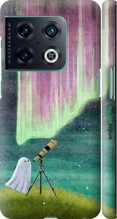3D пластиковый матовый чехол Привидение и звезды для OnePlus 10 Pro - 6443m-2588 изображение 