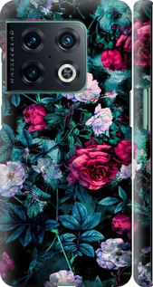 3D пластиковий матовий чехол Сад та троянди для OnePlus 10 Pro - 6483m-2588 изображение 