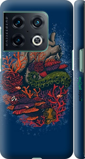 3D пластиковый матовый чехол Сердце моря для OnePlus 10 Pro - 6506m-2588 изображение 
