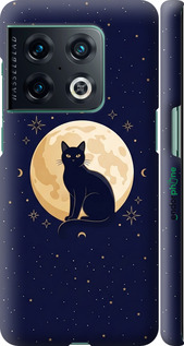 3D пластиковий матовий чехол Cute Cat Celestial/Witchy для OnePlus 10 Pro - 6787m-2588 изображение 