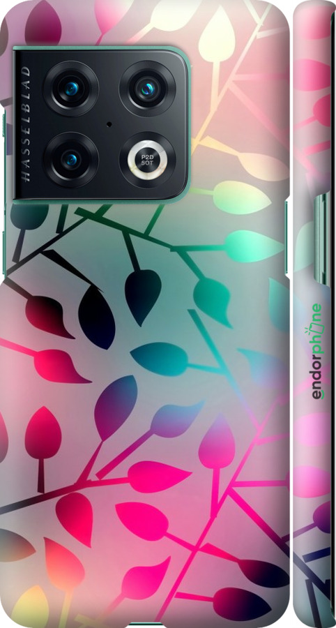 

3D пластиковий матовий чохол "Листя" для OnePlus 10 Pro