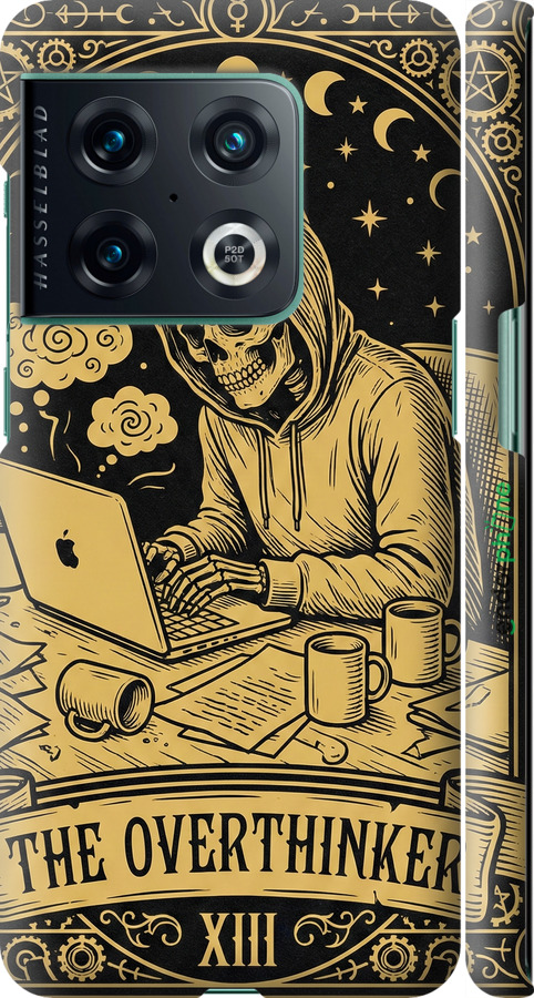 3D пластиковый матовый чехол The Overthinker для OnePlus 10 Pro - 6774m-2588 изображение 