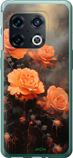 Силіконовий чехол Оранжеві троянди для OnePlus 10 Pro - 5944u-2588 изображение 