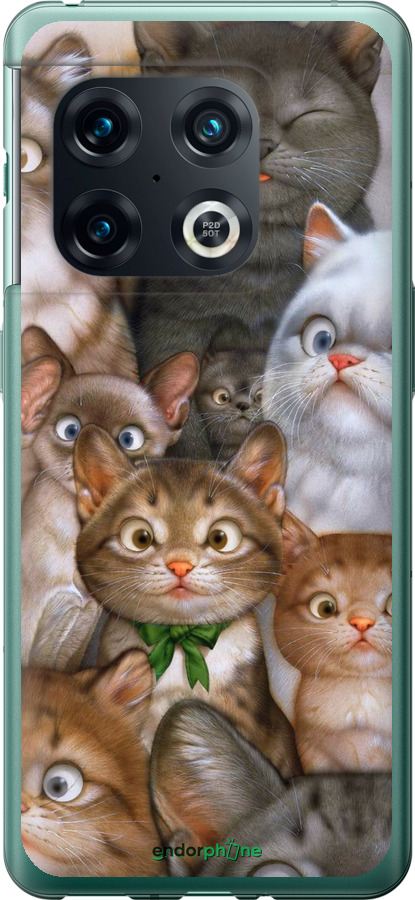 

Силіконовий чохол "Коти" для OnePlus 10 Pro