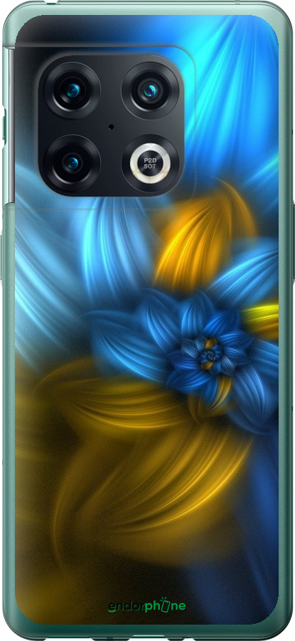 

Силіконовий чохол "Візерунок 46" для OnePlus 10 Pro, Синій