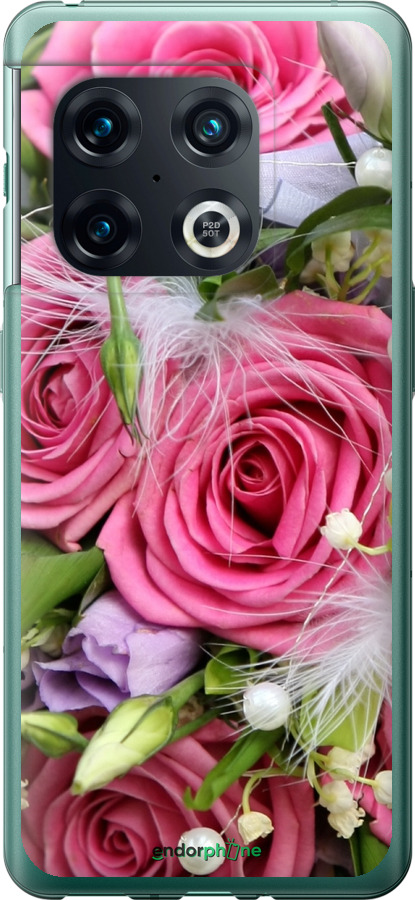 

Силіконовий чохол "Ніжність" для OnePlus 10 Pro, Рожевий
