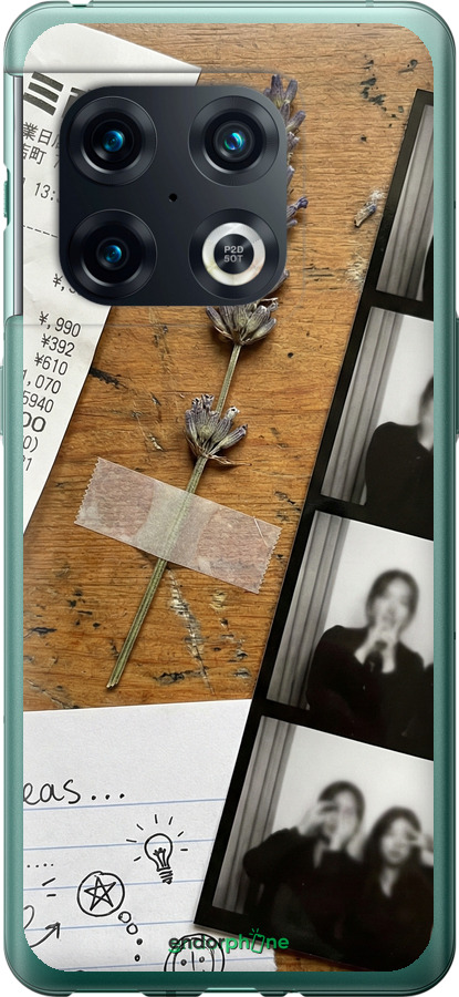 Силиконовый чехол Aesthetic Scrapbook Collage для OnePlus 10 Pro - 6773u-2588 изображение 