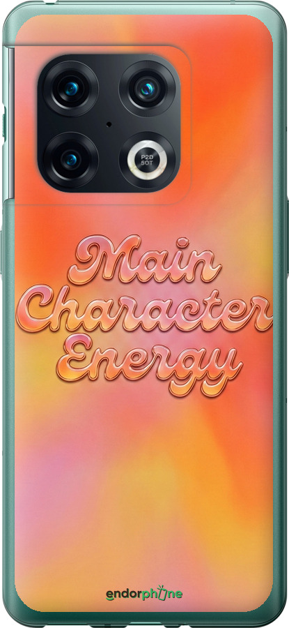 Силиконовый чехол Aura Gradient Main Character Energy Aesthetic Y2K для OnePlus 10 Pro - 6783u-2588 изображение 