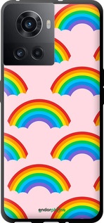 TPU чехол Rainbows для OnePlus 10R - 4478b-2627 изображение 