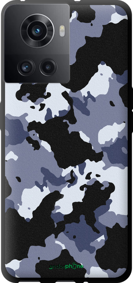 TPU чехол Камуфляж v4 для OnePlus 10R - 1182b-2627 изображение 