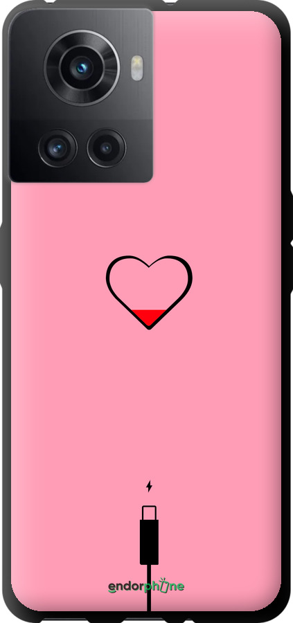 TPU чехол Підзарядка серця1 для OnePlus 10R - 4275b-2627 изображение 