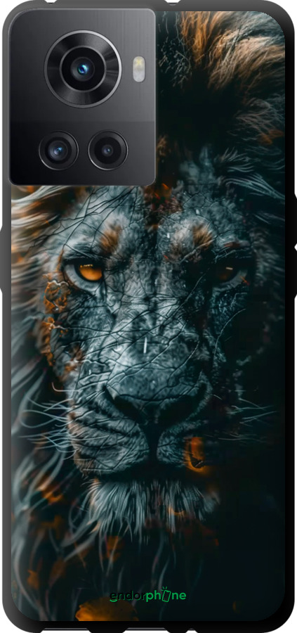 TPU чехол Лев в сумерках для OnePlus 10R - 6154b-2627 изображение 