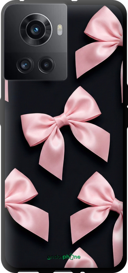 TPU чехол Coquette Ribbons Dark Coquette для OnePlus 10R - 6767b-2627 изображение 