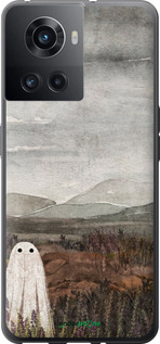 Силіконовий чехол Самотій привид на фоні гір для OnePlus 10R - 6486u-2627 изображение 