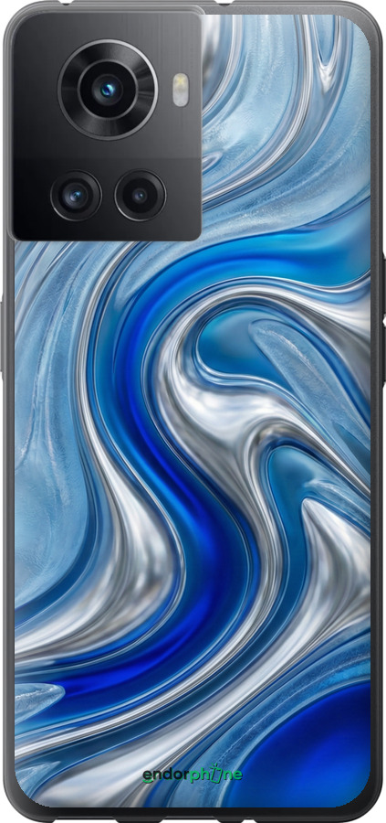 Силіконовий чехол Liquid Chrome для OnePlus Ace - 6781u-2953 изображение 