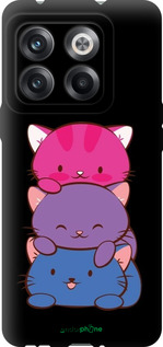 TPU чехол Милые кошки для OnePlus 10T - 6518b-2647 изображение 
