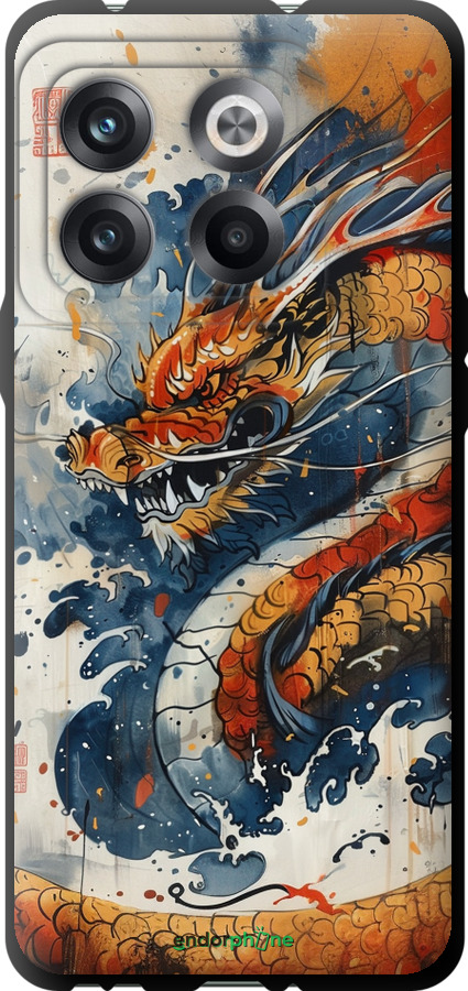 TPU чехол Гнів дракона для OnePlus 10T - 6112b-2647 изображение 