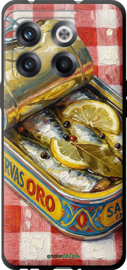 TPU чехол Vintage Sardine Tin Phone для OnePlus 10T - 6772b-2647 изображение 