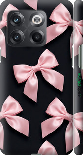 3D пластиковий матовий чехол Coquette Ribbons Dark Coquette для OnePlus 10T - 6767m-2647 изображение 