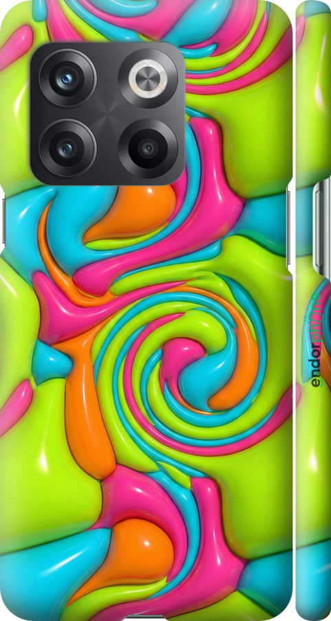 3D пластиковий матовий чехол Y2K Jelly Dream для OnePlus 10T - 6780m-2647 изображение 