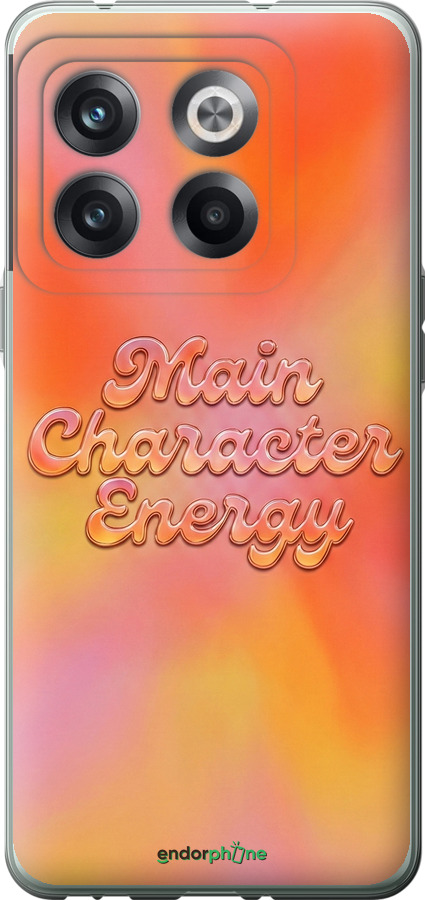 Силиконовый чехол Aura Gradient Main Character Energy Aesthetic Y2K для OnePlus 10T - 6783u-2647 изображение 