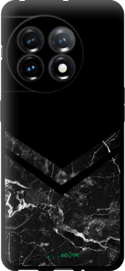 TPU чехол Мраморный шеврон для OnePlus 11 - 5570b-2940 изображение 