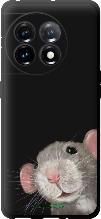 TPU чехол The Peeking Rat для OnePlus 11 - 6442b-2940 изображение 